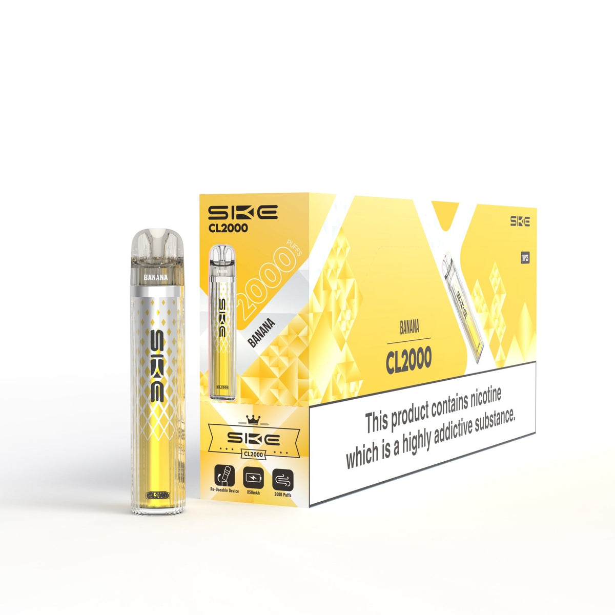 SKE CL2000 Rechargeable Vape Kit