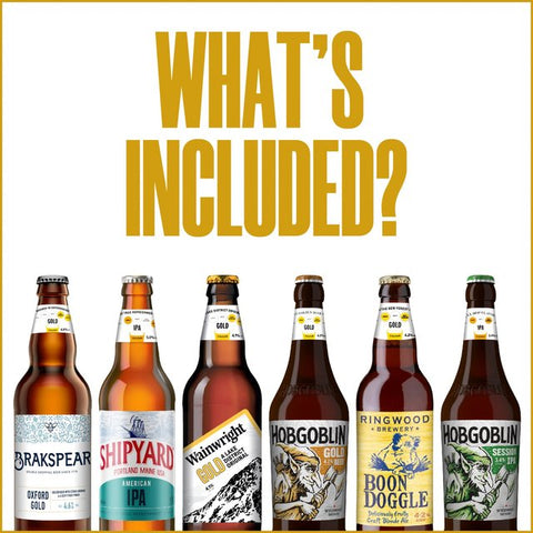 Marston's Golden Beers Mixed Ale Gift Pack 6 x 500ml