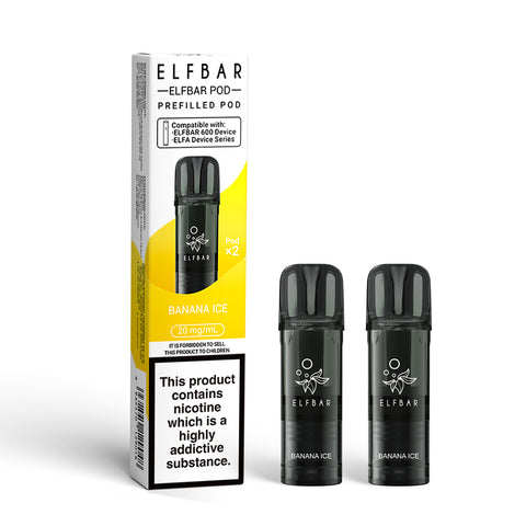 Elf Bar 600 Replacement Pods - (Box of 10)