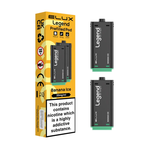 Elux Legend 1500 Replacement Pods 2pk – (Pack of 10)