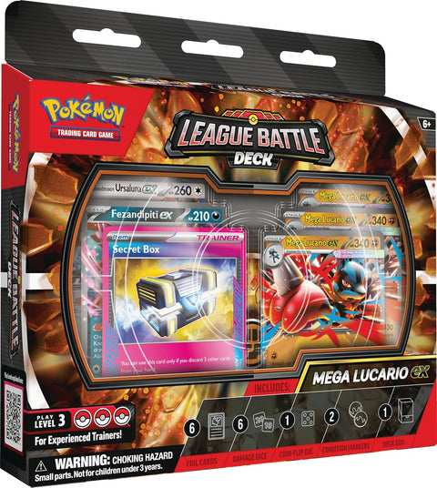 Pokémon TCG: Mega Lucario ex League 60 Card Battle Deck