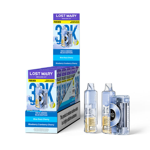 Lost Mary Nera 30k Pure View Rechargeable Vape Kit - (Pack of 5)
