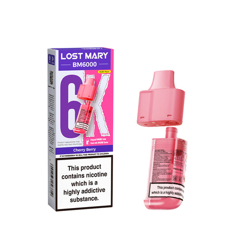 Lost Mary BM6000 Refillable Pods - (Pack of 5)