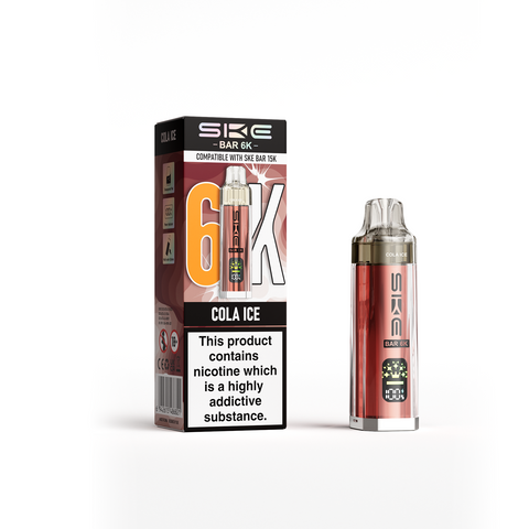 SKE Bar 6K Rechargeable Vape Kit - (Pack of 5)