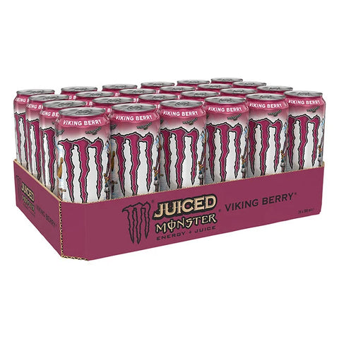 Monster Energy Drink Viking Berry 500ml - (Pack of 24)