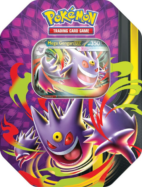 Pokémon TCG: Mega Moonlit Tin | Mega Gengar ex