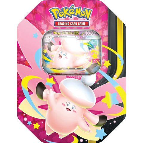 Pokémon TCG: Mega Moonlit Mega Clefable ex Tin