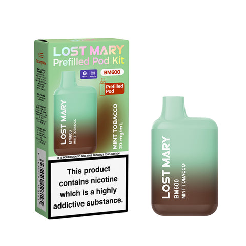 Lost Mary BM600 Rechargeable Prefilled Vape Kit - (Box of 10)