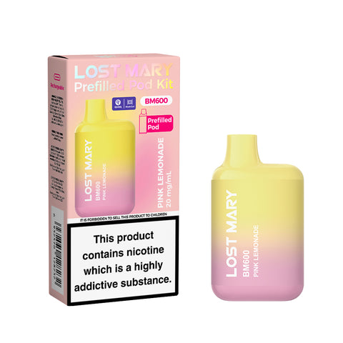 Lost Mary BM600 Rechargeable Prefilled Vape Kit - (Box of 10)