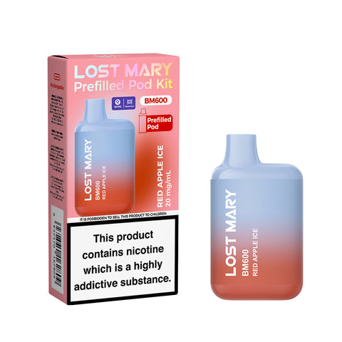 Lost Mary BM600 Rechargeable Prefilled Vape Kit - (Box of 10)