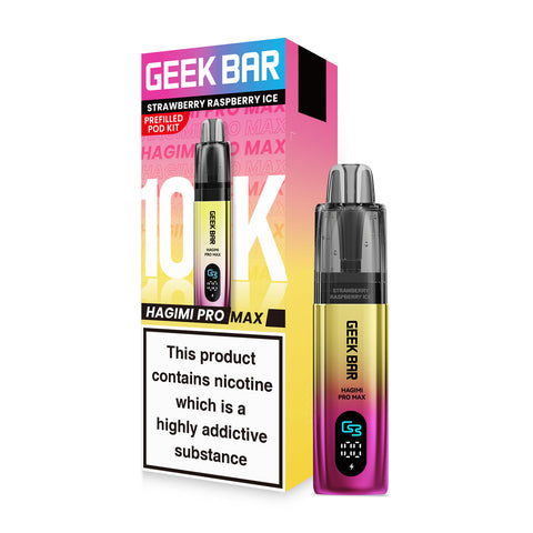 Geek Bar Hagimi 10K Rechargeable Vape Kit - (Pack of 5)