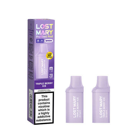 Lost Mary BM600 Replacement Pod - (Box of 10)