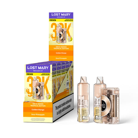 Lost Mary Nera 30k Pure View Rechargeable Vape Kit - (Pack of 5)