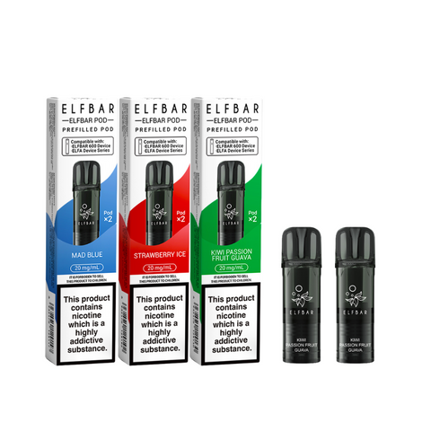 Elf Bar 600 Replacement Pods - (Box of 10)