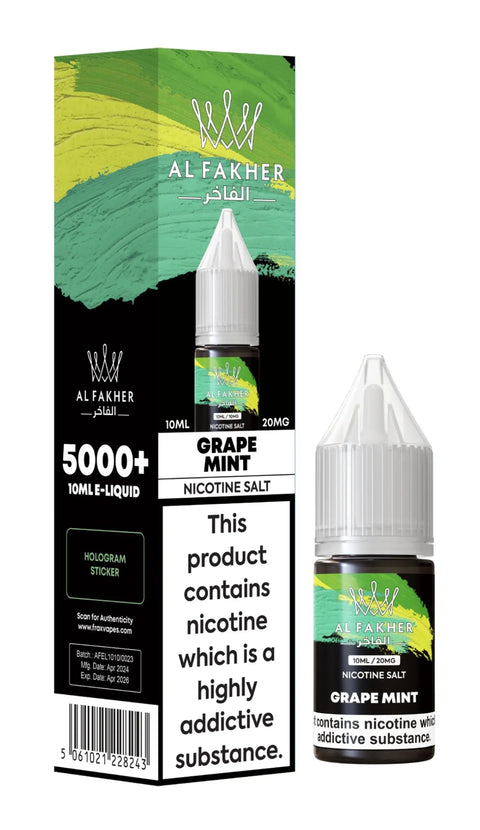 Al Fakher Nic Salts - (Box of 10) - Washington Vapes Wholesale