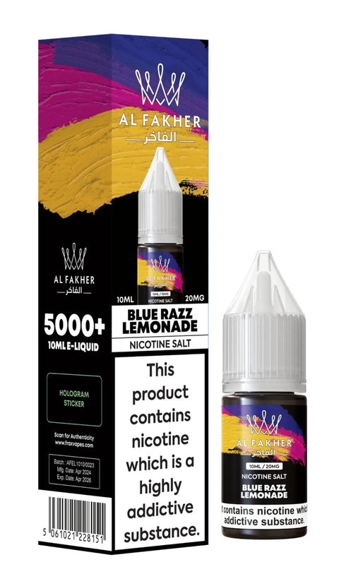Al Fakher Nic Salts - (Box of 10) - Washington Vapes Wholesale