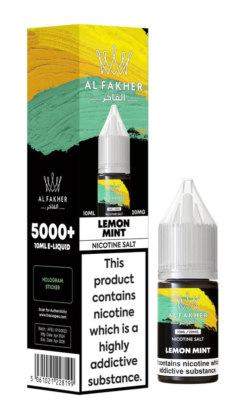 Al Fakher Nic Salts - (Box of 10) - Washington Vapes Wholesale