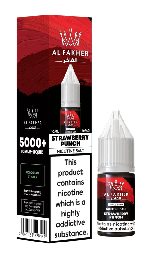 Al Fakher Nic Salts - (Box of 10) - Washington Vapes Wholesale