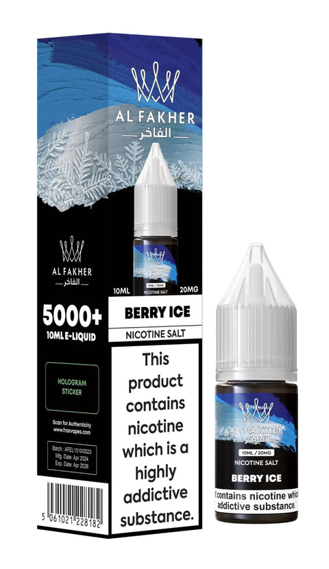 Al Fakher Nic Salts - (Box of 10) - Washington Vapes Wholesale