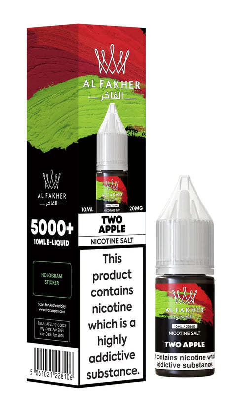 Al Fakher Nic Salts - (Box of 10) - Washington Vapes Wholesale