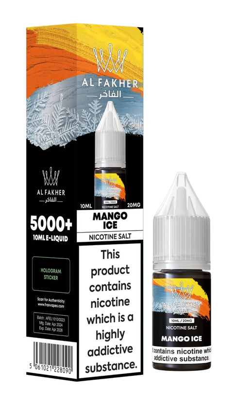 Al Fakher Nic Salts - (Box of 10) - Washington Vapes Wholesale
