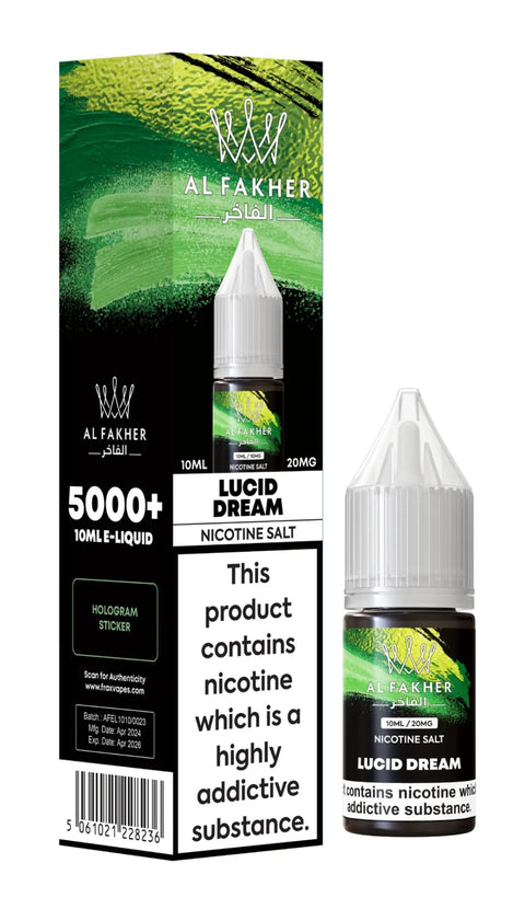 Al Fakher Nic Salts - (Box of 10) - Washington Vapes Wholesale