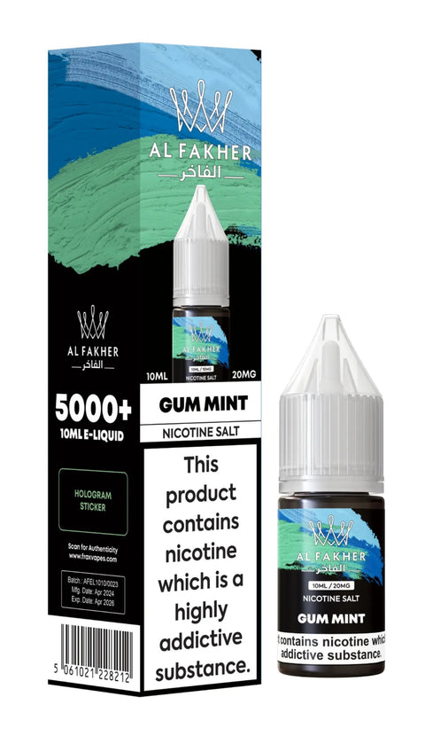 Al Fakher Nic Salts - (Box of 10) - Washington Vapes Wholesale