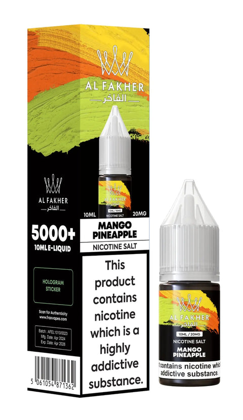 Al Fakher Nic Salts - (Box of 10) - Washington Vapes Wholesale
