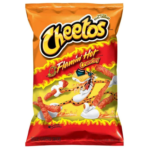 American Cheetos Crunchy 226g Crisps Bags - (Pack of 10) - Washington Vapes Wholesale