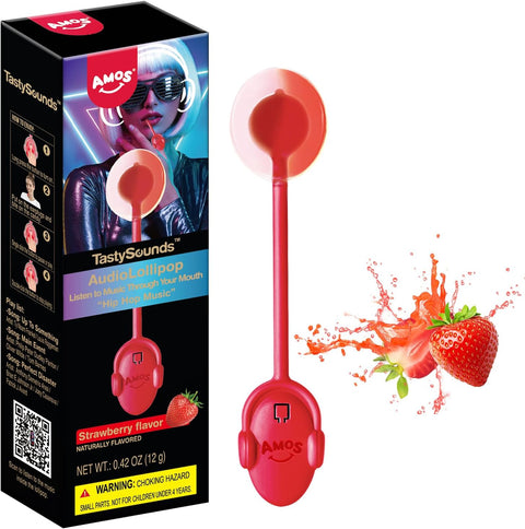 Amos Audio Candy Lollipop - 1pcs - Washington Vapes Wholesale