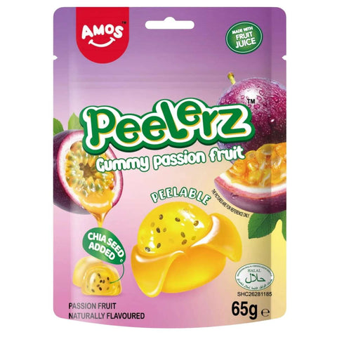 Amos Halal Peelers 65g - (Pack of 24) - Washington Vapes Wholesale