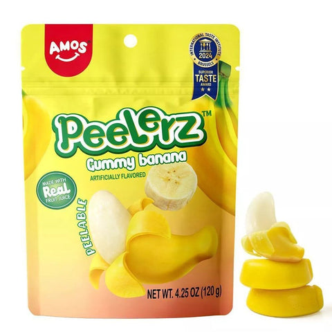 Amos Peelerz Gummy Candy 120g - (12 Bags) - Washington Vapes Wholesale