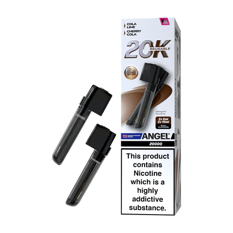 Angel 20k Replacement Pods + Container - (Pack of 10) - Washington Vapes Wholesale