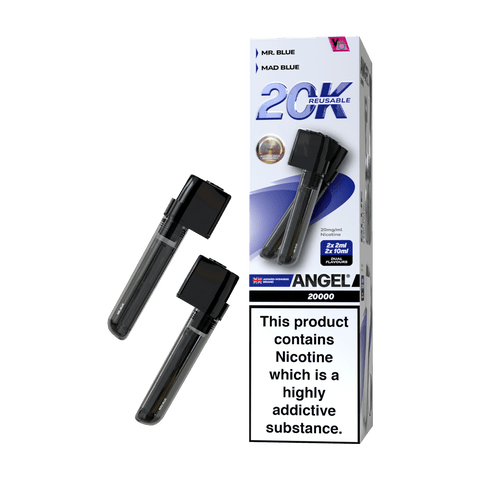 Angel 20k Replacement Pods + Container - (Pack of 10) - Washington Vapes Wholesale
