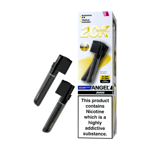 Angel 20k Replacement Pods + Container - (Pack of 10) - Washington Vapes Wholesale