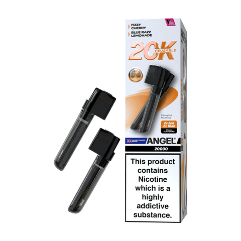 Angel 20k Replacement Pods + Container - (Pack of 10) - Washington Vapes Wholesale