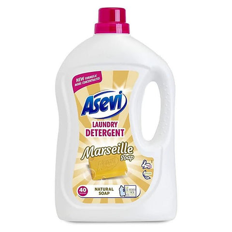 Asevi Liquid Laundry Detergent 2.37L 44 Washes - (Case of 5) - Washington Vapes Wholesale