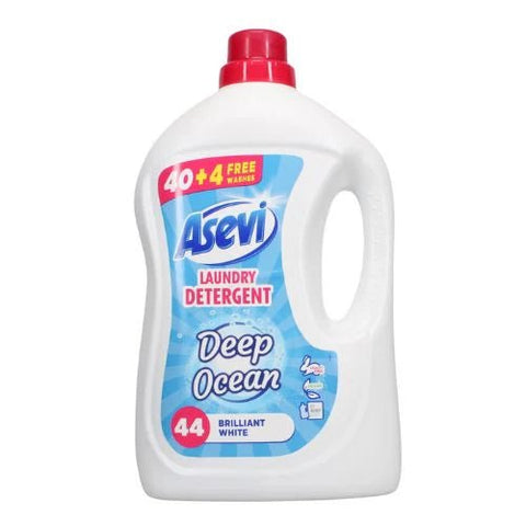 Asevi Liquid Laundry Detergent 2.37L 44 Washes - (Case of 5) - Washington Vapes Wholesale