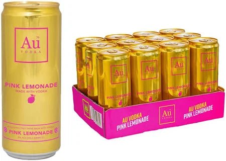 Au Vodka 330ml cans - (Pack of 12) - Washington Vapes Wholesale