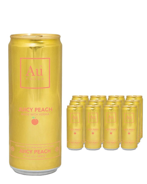 Au Vodka 330ml cans - (Pack of 12) - Washington Vapes Wholesale