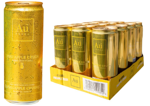 Au Vodka 330ml cans - (Pack of 12) - Washington Vapes Wholesale
