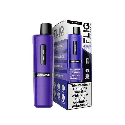 Avomi Fliq 2400 Rechargeable Vape Kit - (Pack of 5) - Washington Vapes Wholesale