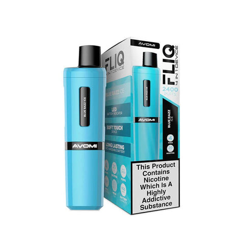 Avomi Fliq 2400 Rechargeable Vape Kit - (Pack of 5) - Washington Vapes Wholesale