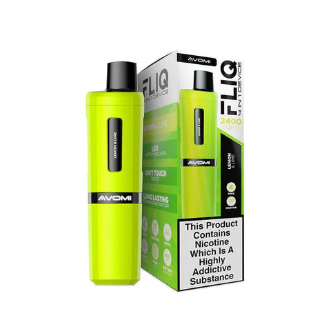 Avomi Fliq 2400 Rechargeable Vape Kit - (Pack of 5) - Washington Vapes Wholesale