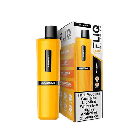 Avomi Fliq 2400 Rechargeable Vape Kit - (Pack of 5) - Washington Vapes Wholesale