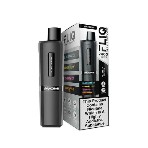 Avomi Fliq 2400 Rechargeable Vape Kit - (Pack of 5) - Washington Vapes Wholesale