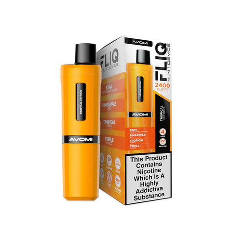 Avomi Fliq 2400 Rechargeable Vape Kit - (Pack of 5) - Washington Vapes Wholesale
