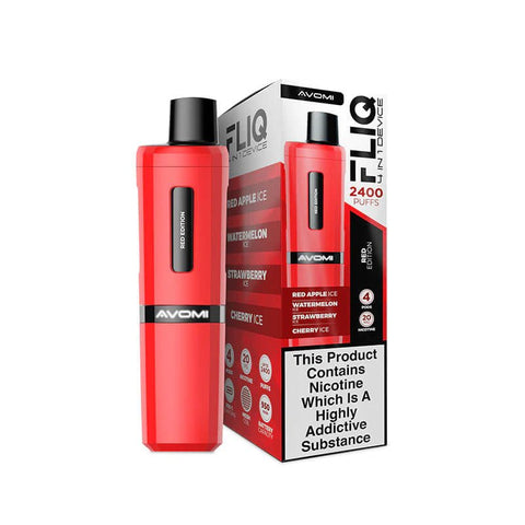 Avomi Fliq 2400 Rechargeable Vape Kit - (Pack of 5) - Washington Vapes Wholesale