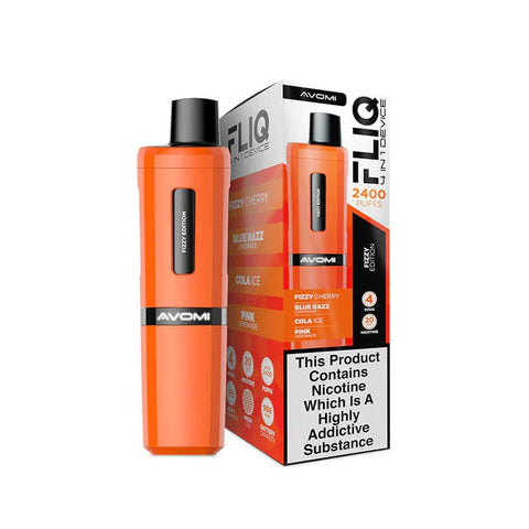 Avomi Fliq 2400 Rechargeable Vape Kit - (Pack of 5) - Washington Vapes Wholesale