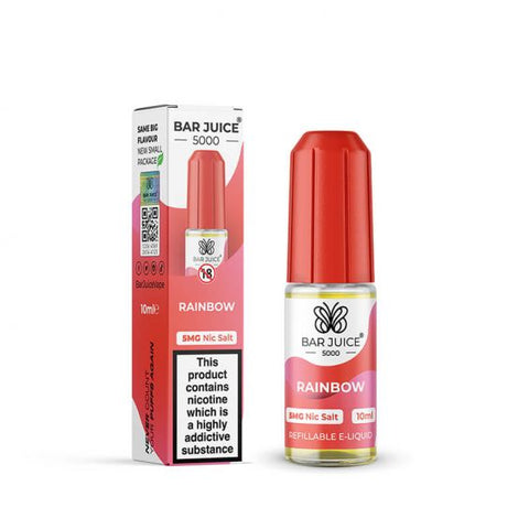Bar Juice 5000 10ml Nic Salts E - liquids - (Box of 10) - Washington Vapes Wholesale